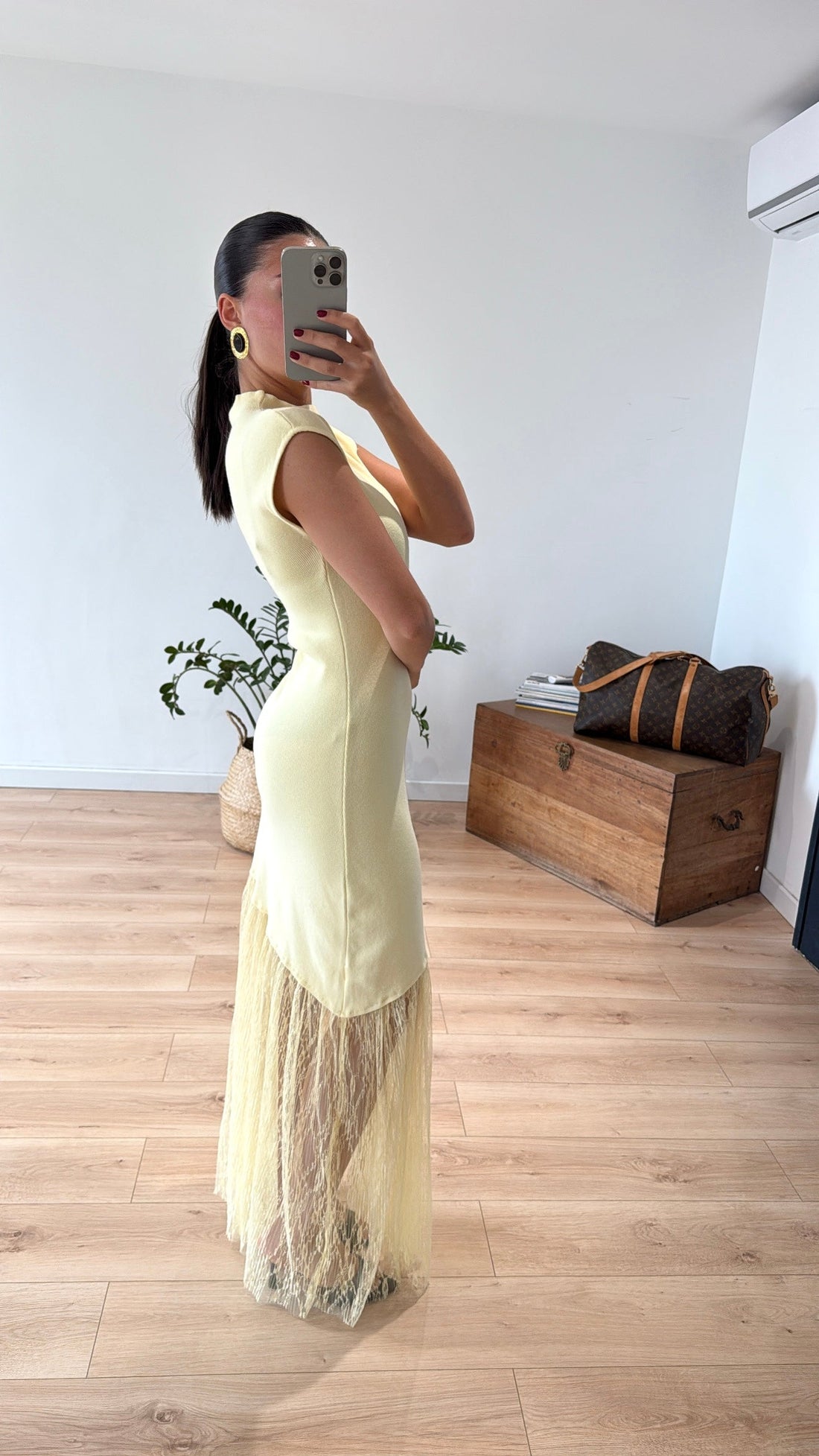 ROBE JAUNE "LISBONNE"