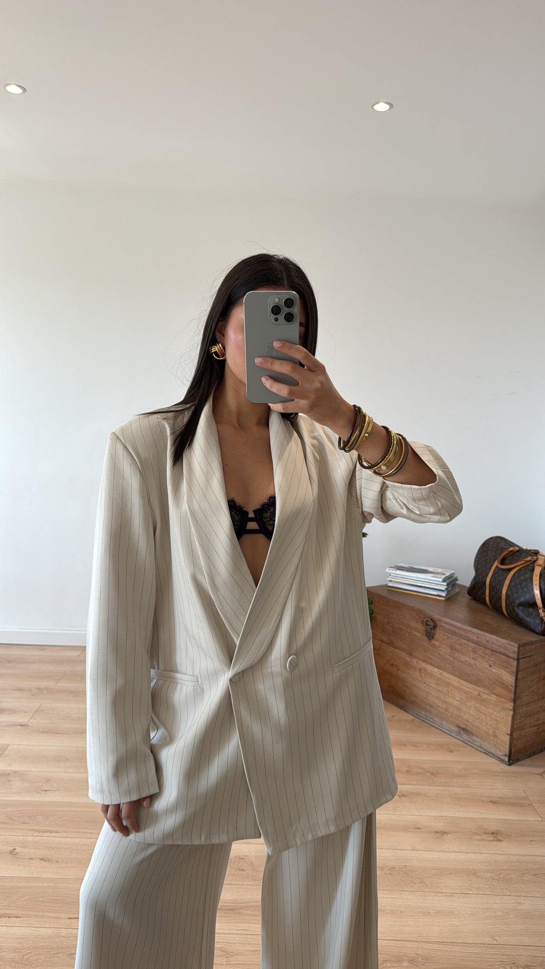 BLAZER BEIGE « ANTHONY »